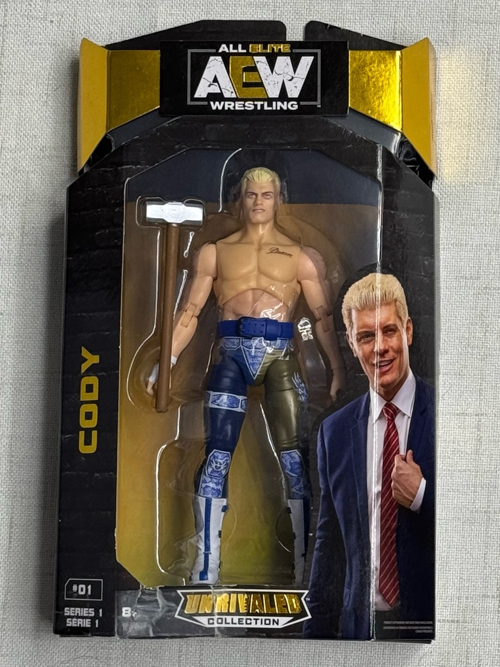 2020 AEW Jazwares Unrivaled Collection Series 1 #01 Cody